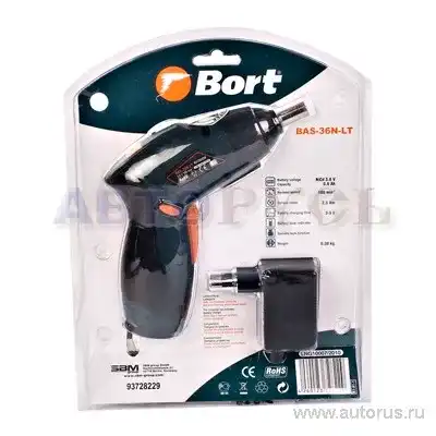 Отвертка Bort BAS36NLT