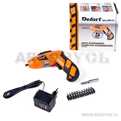 Отвертка Defort DS-36N-Lt