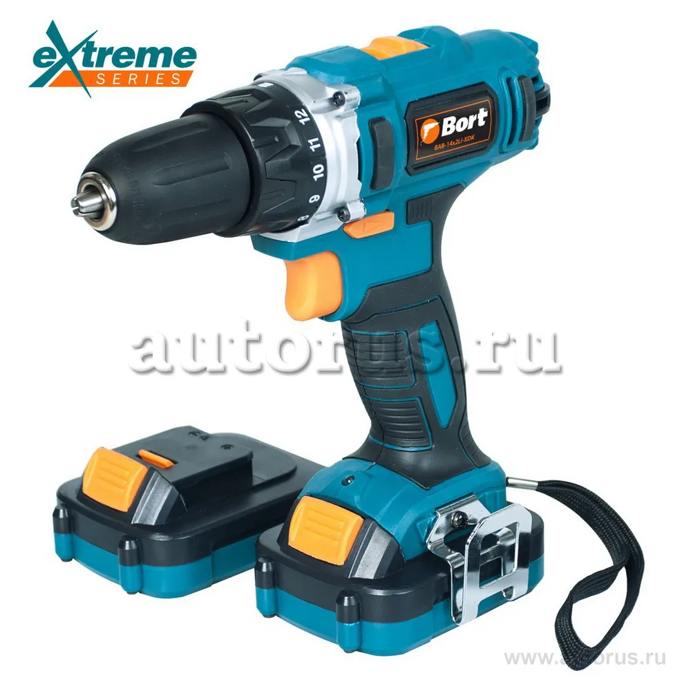 Дрель-шуруповерт Bort BAB-14x2Li-XDK