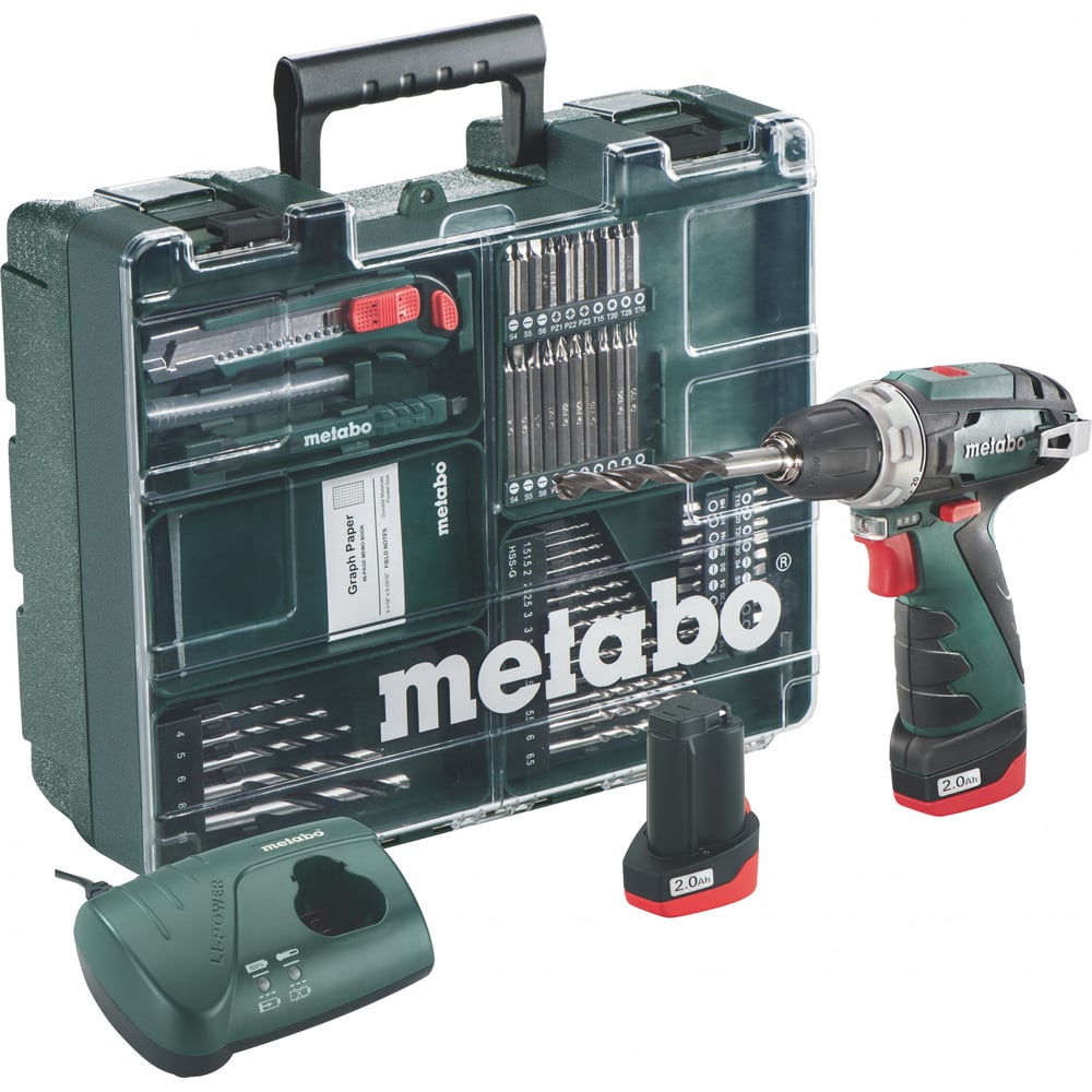 Винтоверт Metabo PowerMaxx BS Basic Set 600080880