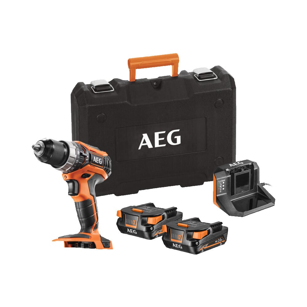 Дрель-шуруповерт AEG Compact BSB18C2 LI-202C