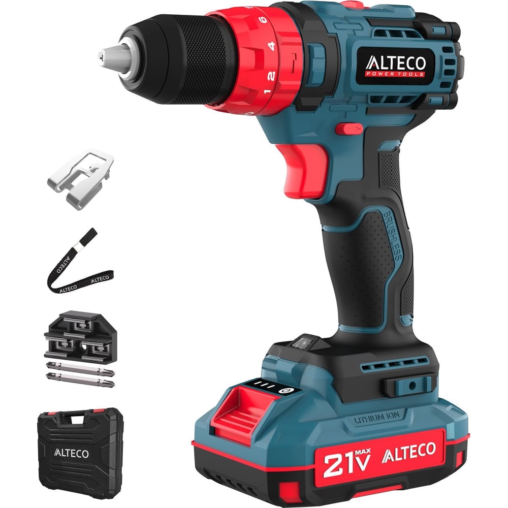Дрель-шуруповерт Alteco CID 21-45 BL
