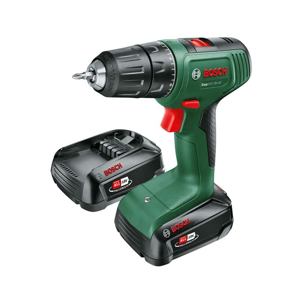 Дрель-шуруповерт Bosch Easydrill 18V-40