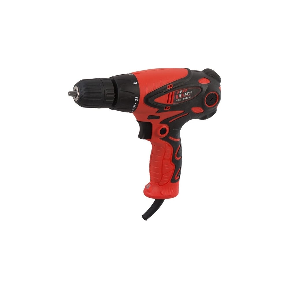 Дрель-шуруповерт BRAIT BD450H