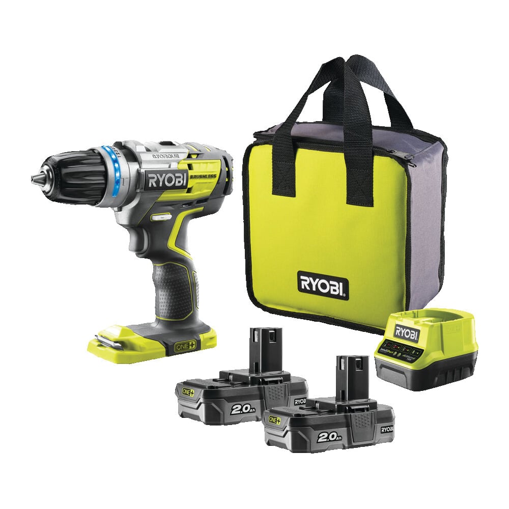 Дрель-шуруповерт Ryobi ONE+ R18PDBL-220S