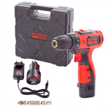 Шуруповерт RedVerg SD12LE/2-2S