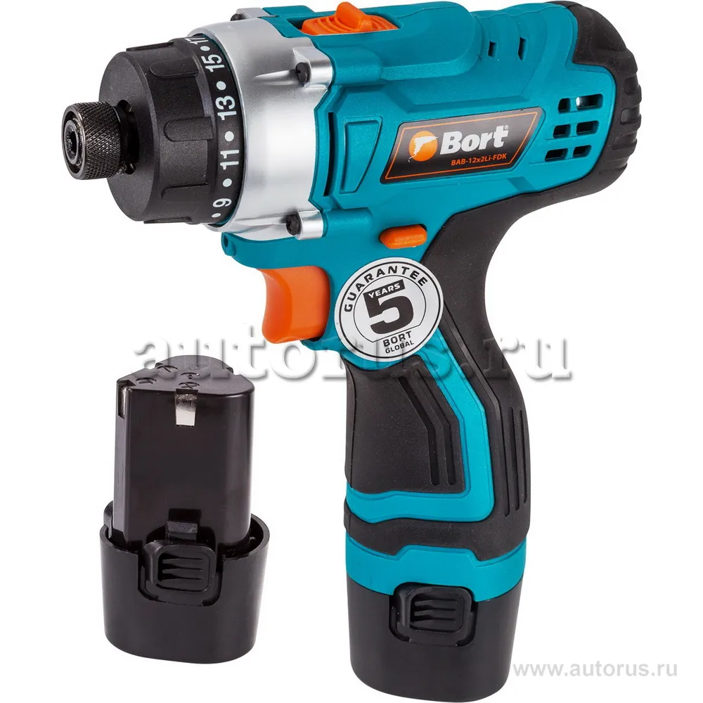 Шуруповерт Bort BAB-12x2Li-FDK