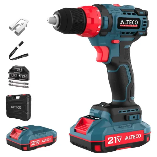 Дрель Alteco CD 21-45 BL X2