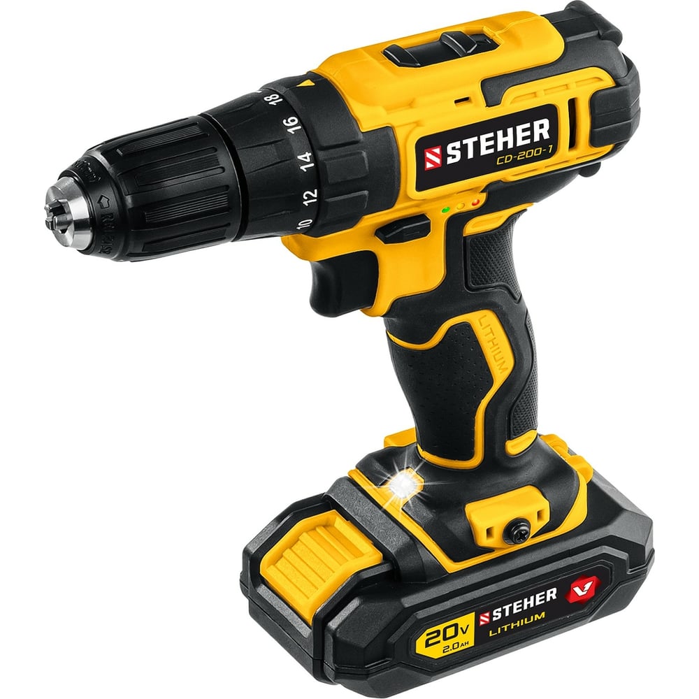 Дрель Steher CD-200-1