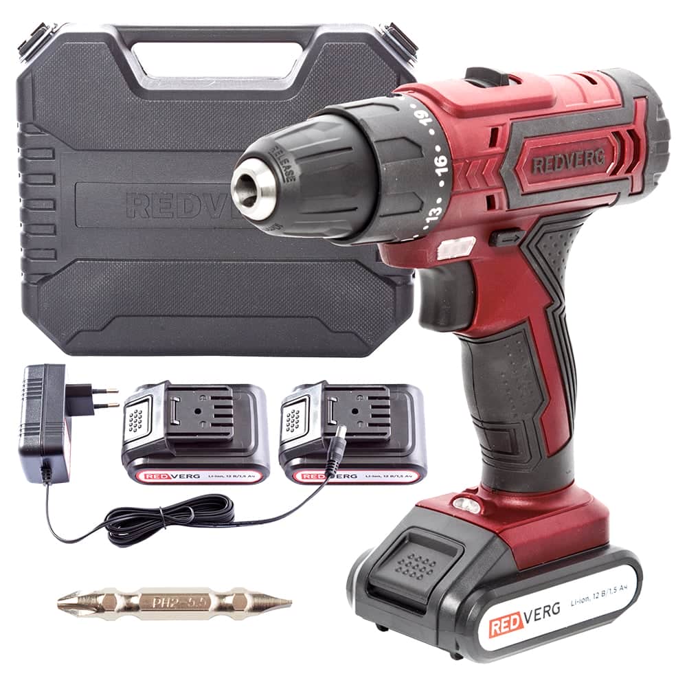 Дрель RedVerg RD-SD12L/2Y